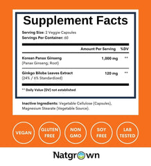 Close-up of Natgrown vegan capsules