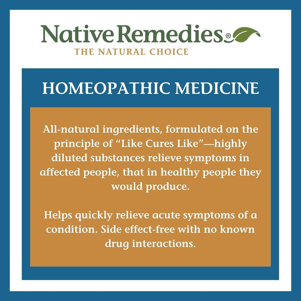 Native Remedies branding on packaging