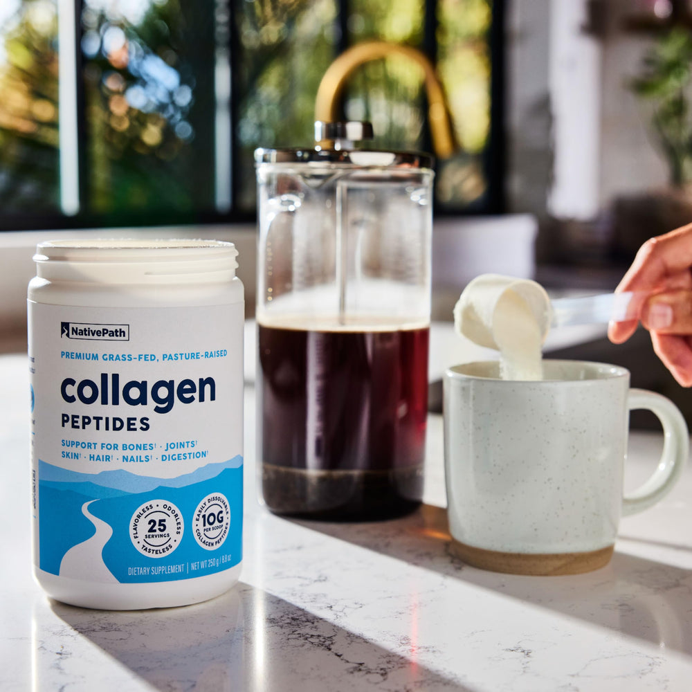 8.8 oz bottle with 25 servings of collagen peptides