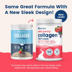Berries and wild berries for flavor in NativePath Collagen Peptides