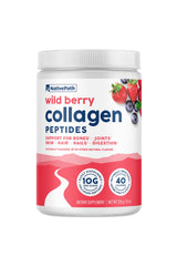 NativePath Wild Berry Collagen Peptides 230g bottle