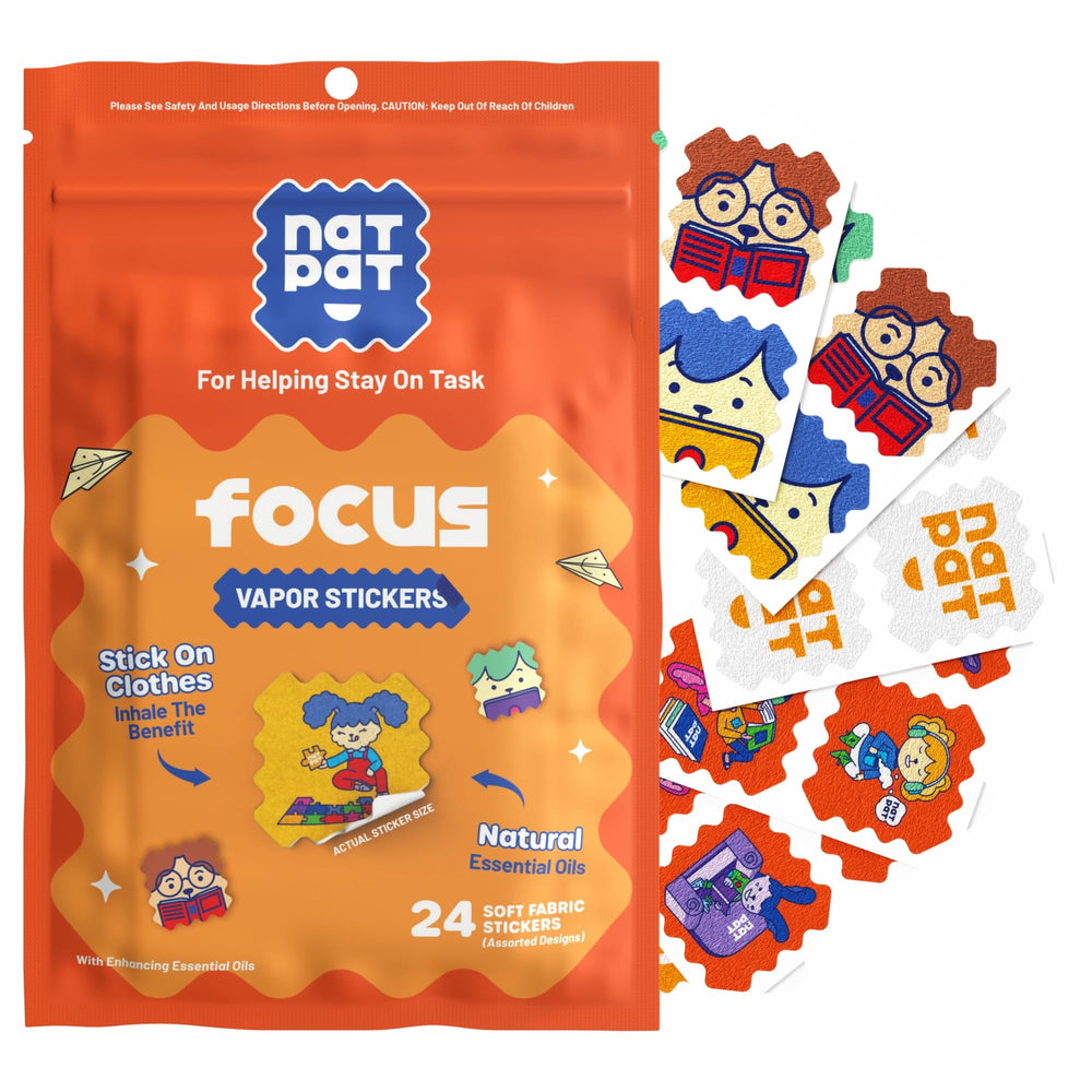 NATPAT Focus Patch 24-count packaging