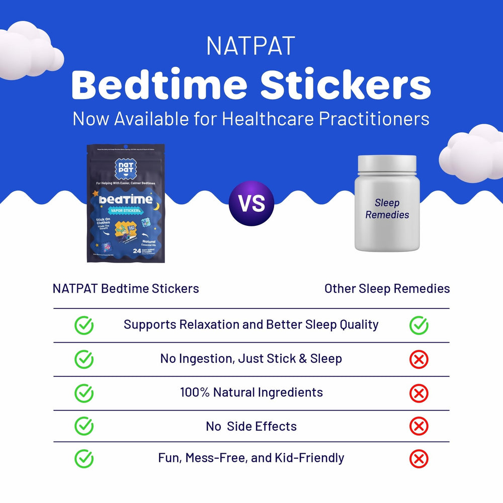 NATPAT Sleepy Patch 24-pack packaging and patches