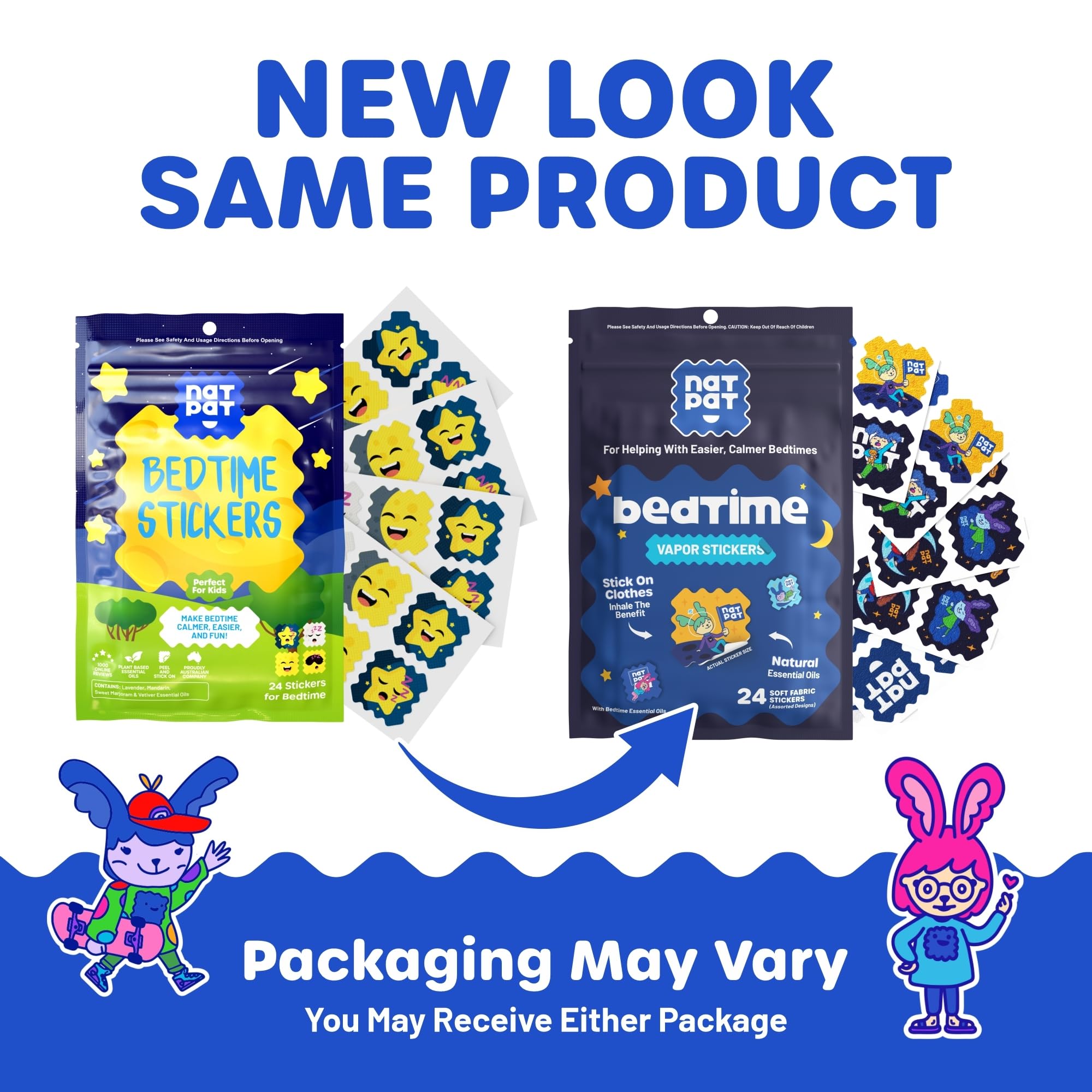 NATPAT Sleepy Patch product box and patches