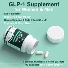 Two-capsule daily serving of Natprime GLP-1 capsules