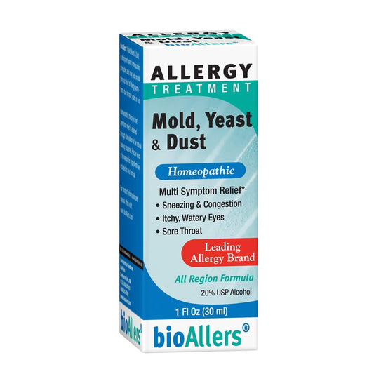 Natra-Bio NaturalCare bottle front for convenient allergy support on the go