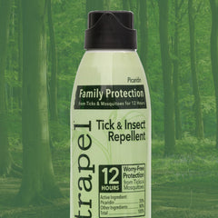 Natrapel Eco-Spray being sprayed from any angle for flexible use.