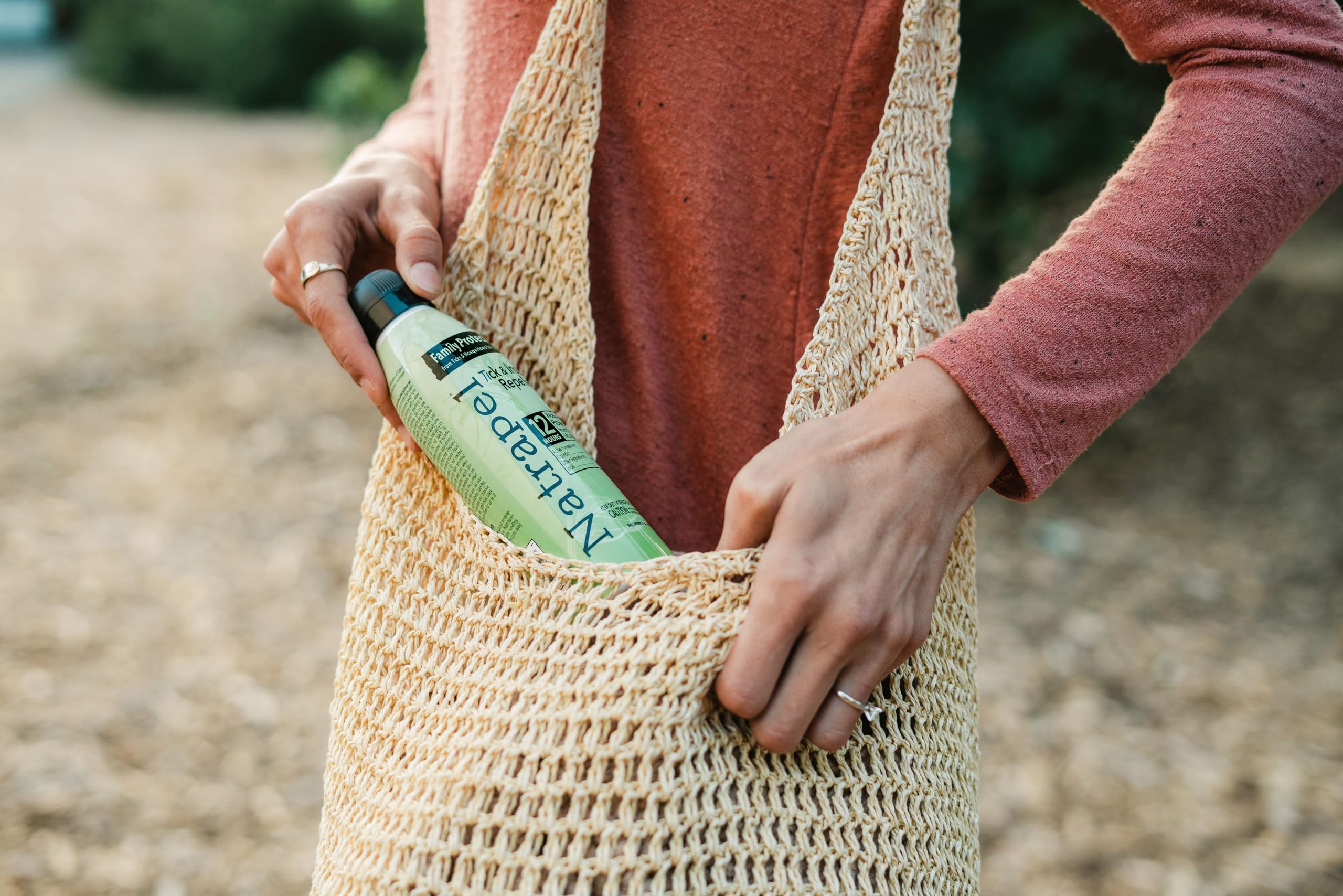 Natrapel Eco-Spray packaging design emphasizing eco-friendly bottle.