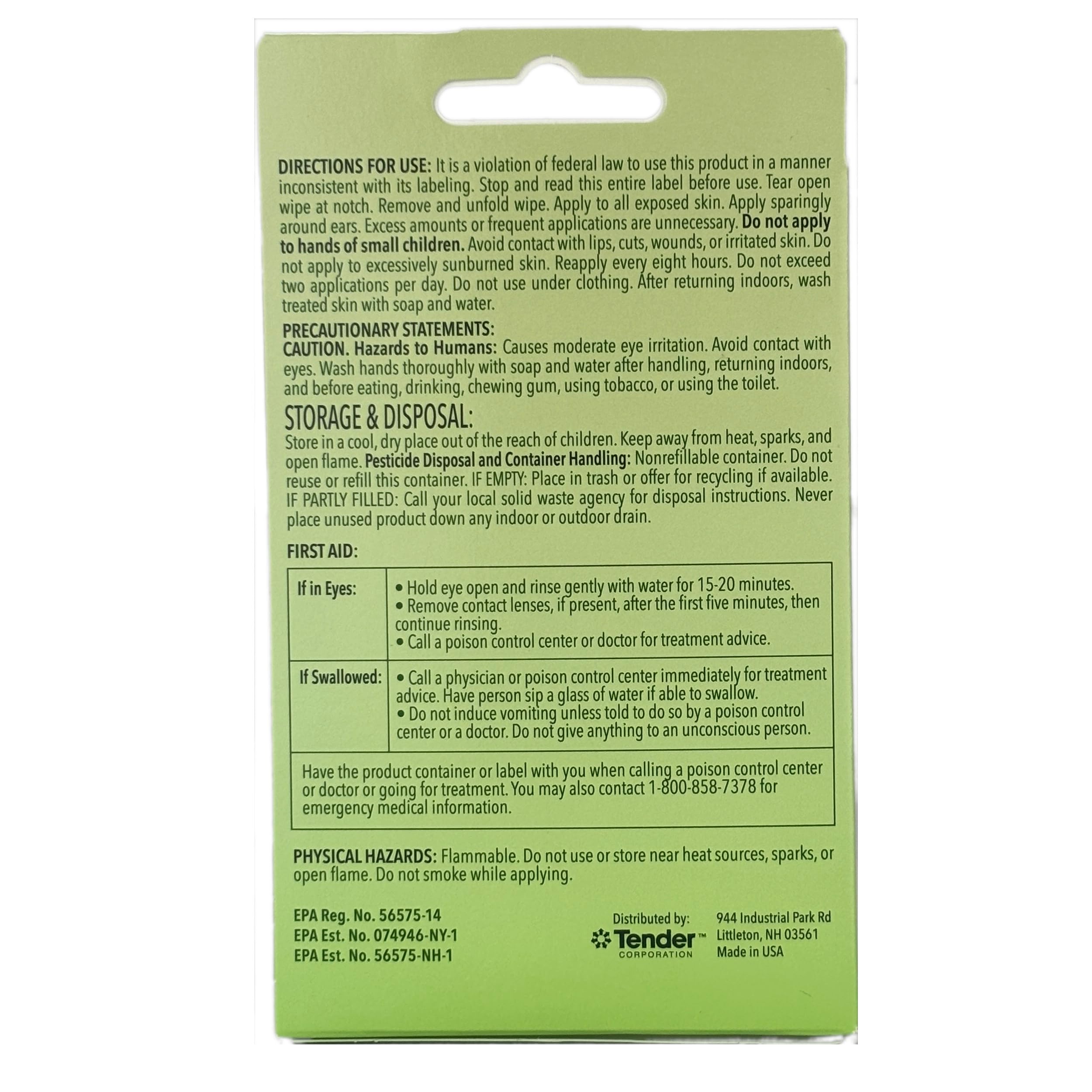 Natrapel gear safe formula — safe on synthetic gear surfaces