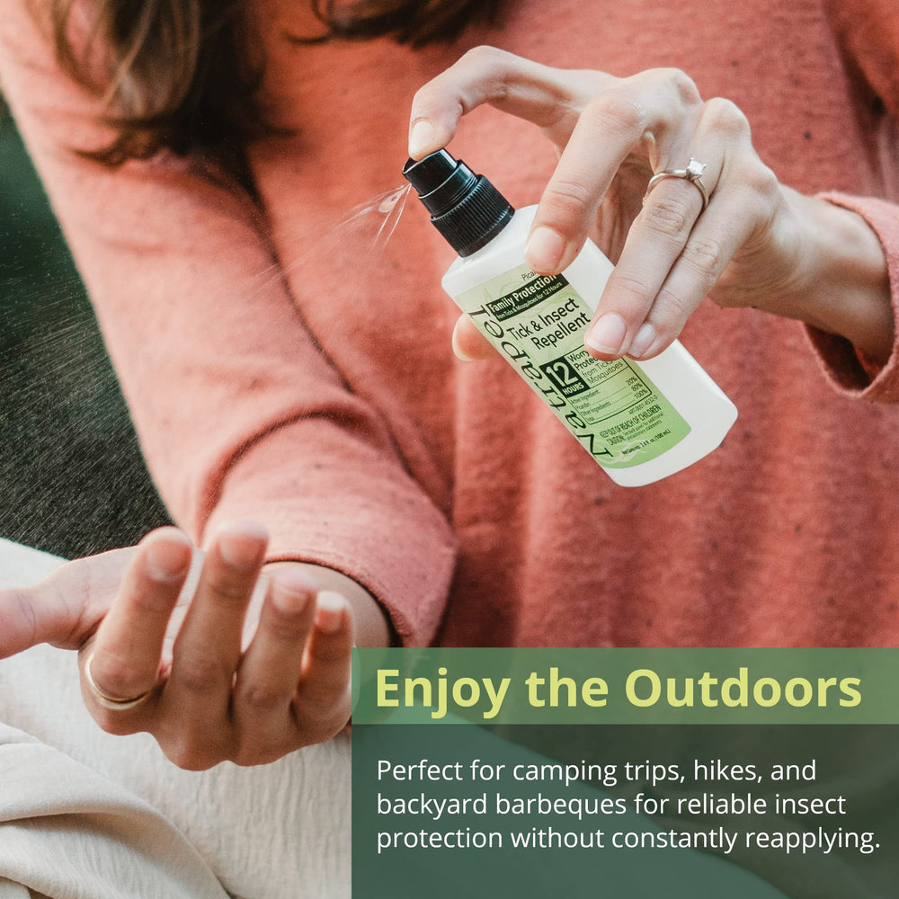 Natrapel non-greasy scented formula feels light on skin.