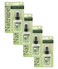 Natrapel tick and insect repellent bottle showing 20% picaridin for long-lasting protection