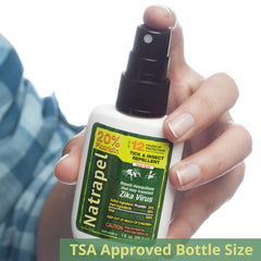 Natrapel travel size 1 oz bottle ready for daypacks