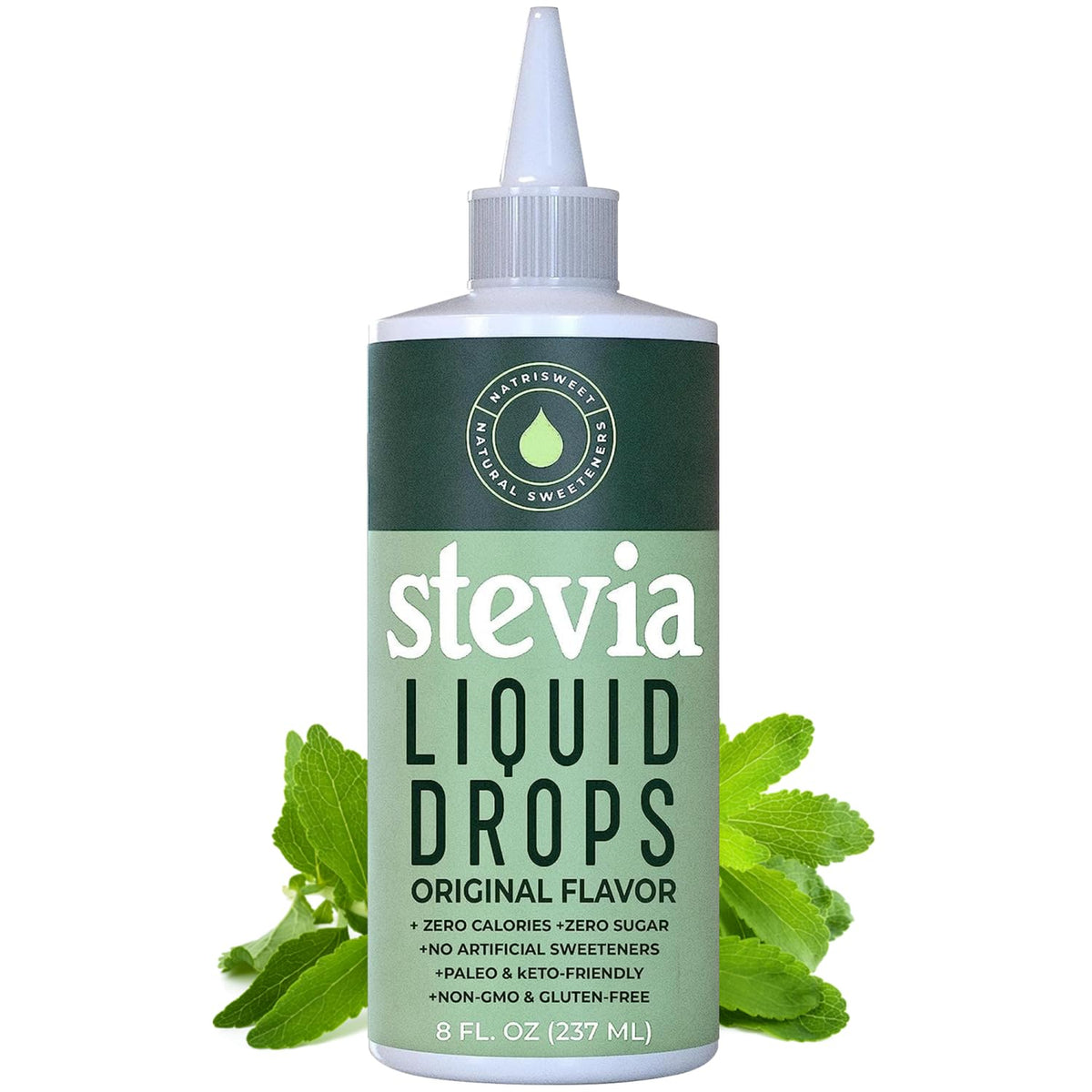 Natrisweet Stevia Liquid Drops 8oz bottle