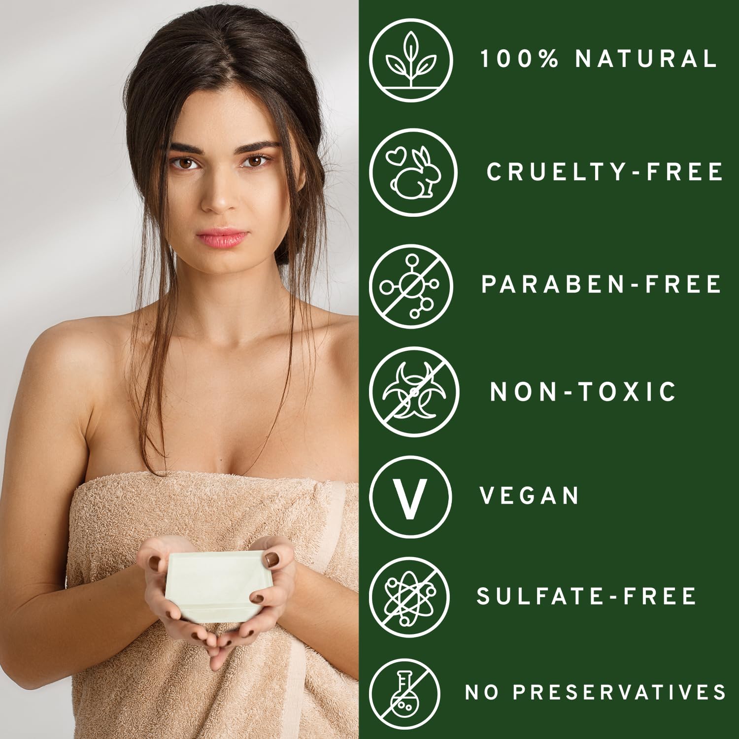 Natrulo Tea Tree Oil Soap Bar hair shampoo usage enhances scalp comfort.
