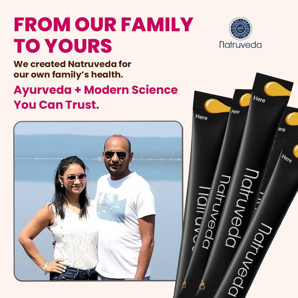 Lab-tested purity and safety verification for Natruveda Shilajit Honey Sticks for Women
