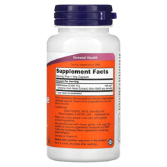 NOW Foods Nattokinase 100 mg VCaps bottle back/label view