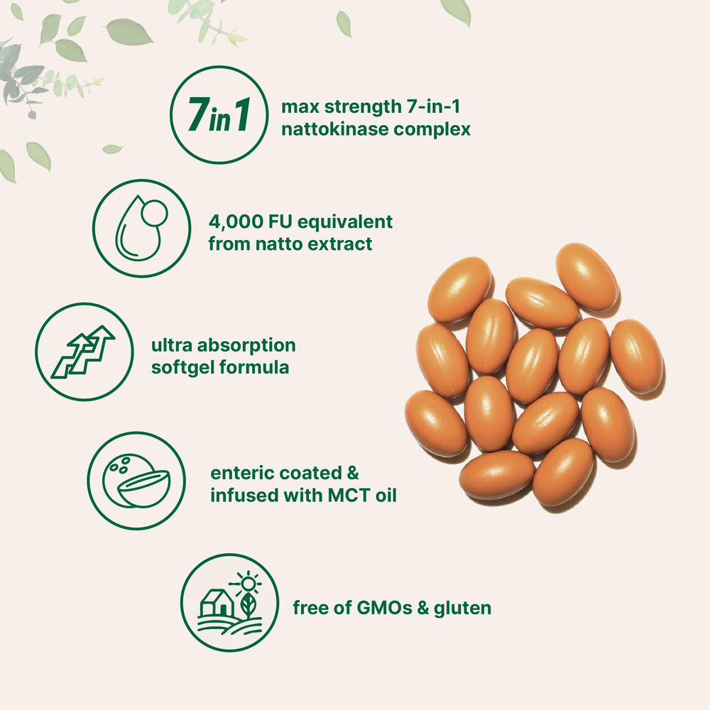 Product packaging showing 240 softgels and 7-in-1 formula