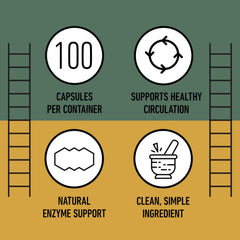 Lifestyle image of nattokinase capsules for circulation support