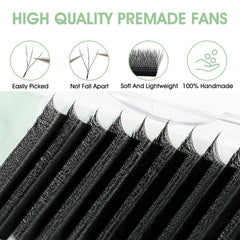 NATUHANA cruelty-free PBT material close-up highlights soft, lightweight lashes.
