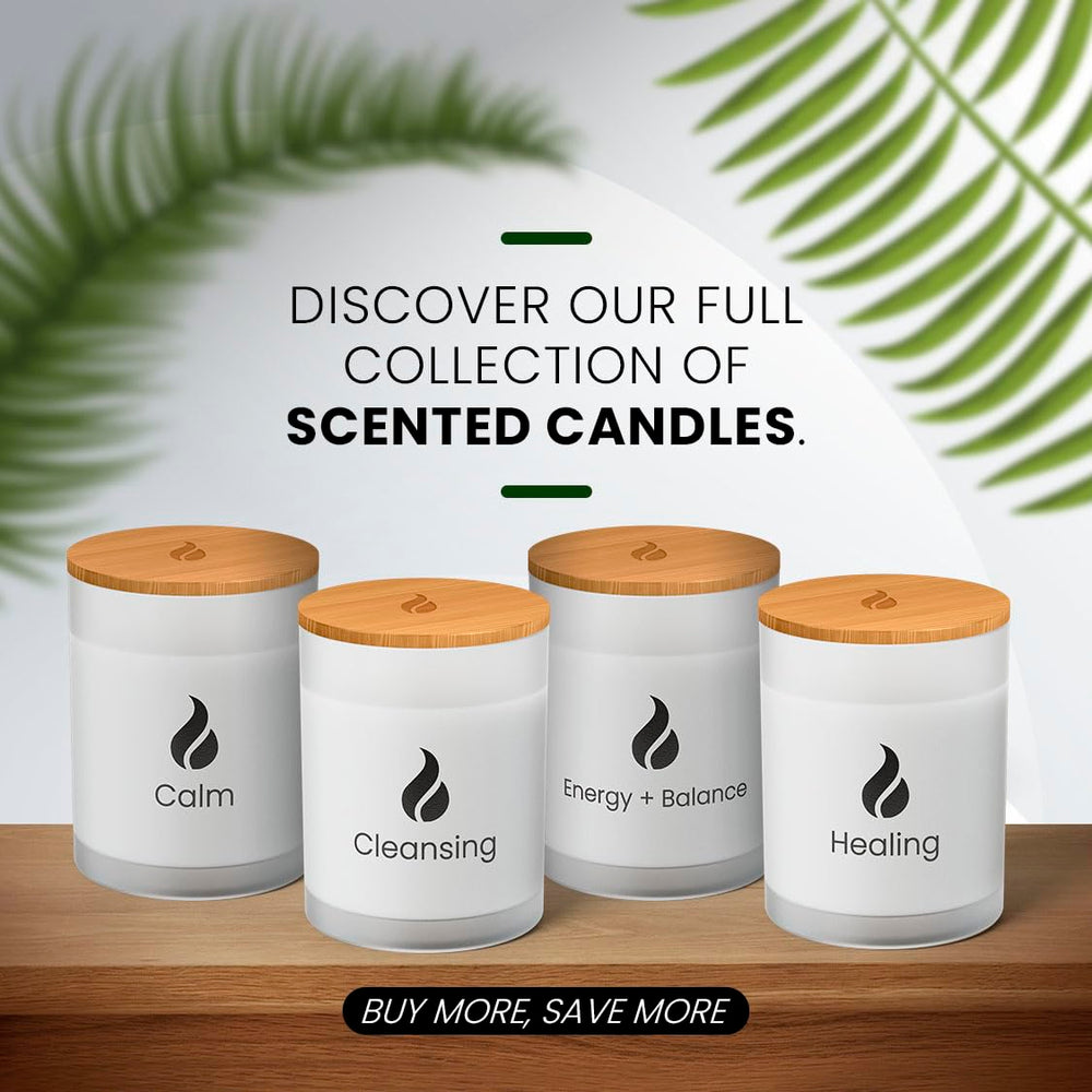 Natur IX cleansing candle box packaging