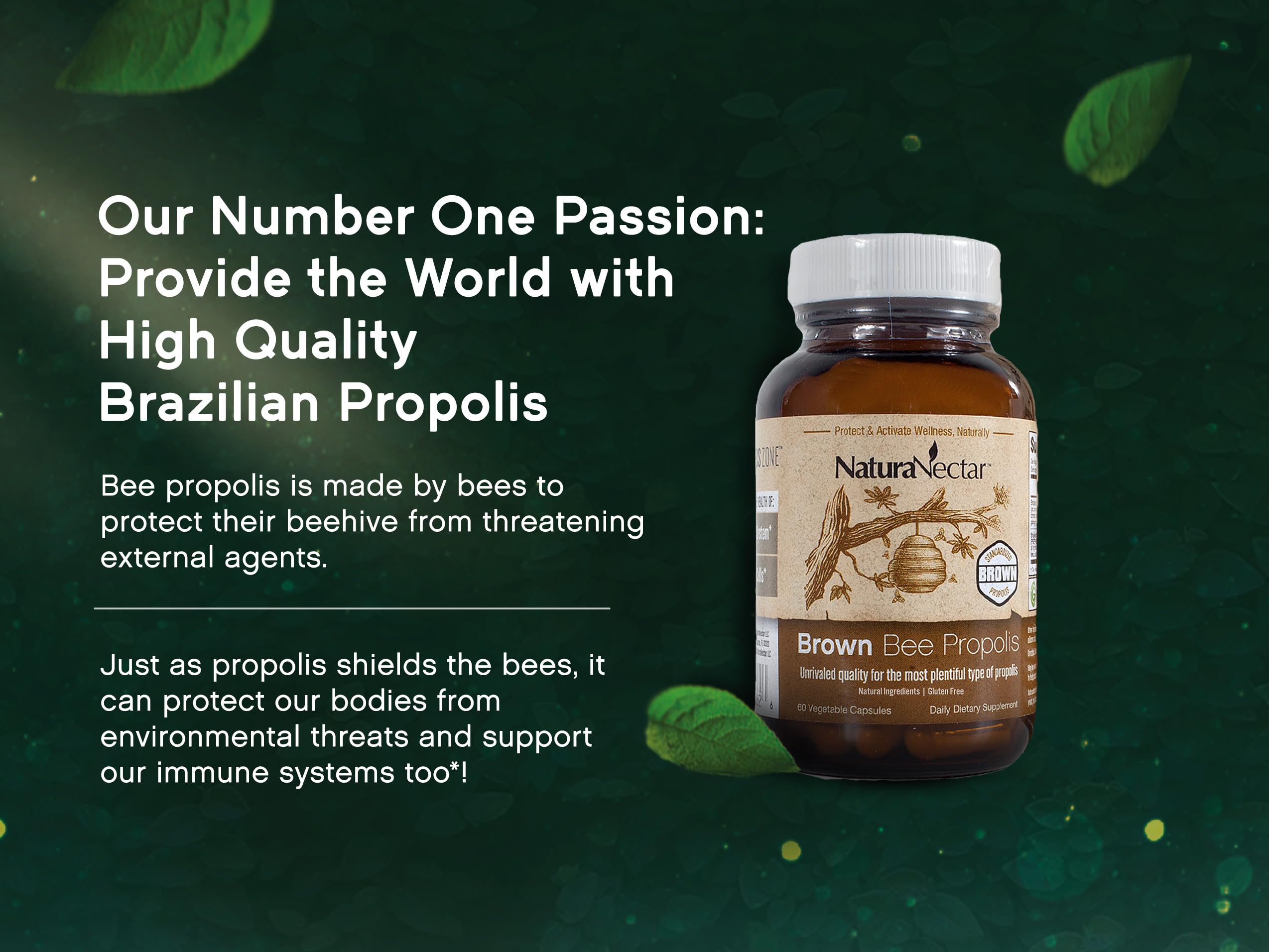 Capsule showing FLAV-B and CAPE active ingredients
