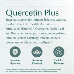 Vitamin C imagery associated with Natura Quercetin Plus
