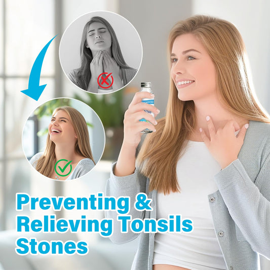 Alcohol-free natural oral rinse label