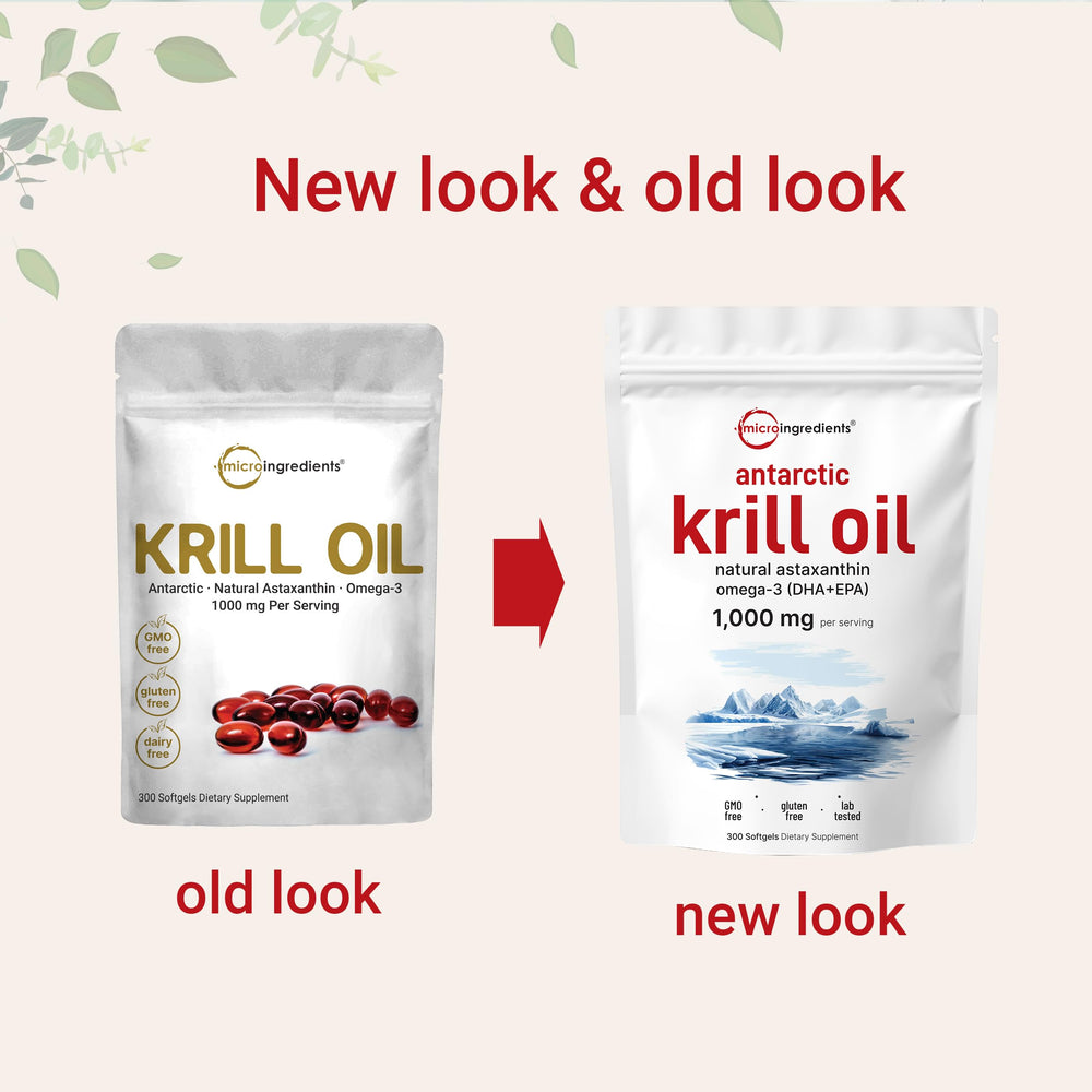 Natural astaxanthin in krill oil
