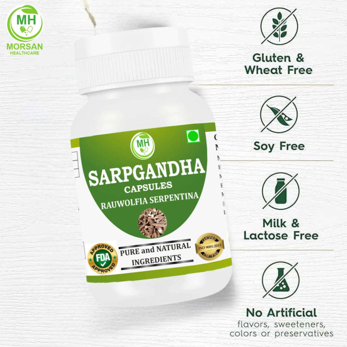 Natural Ayurvedic supplement for daily wellness