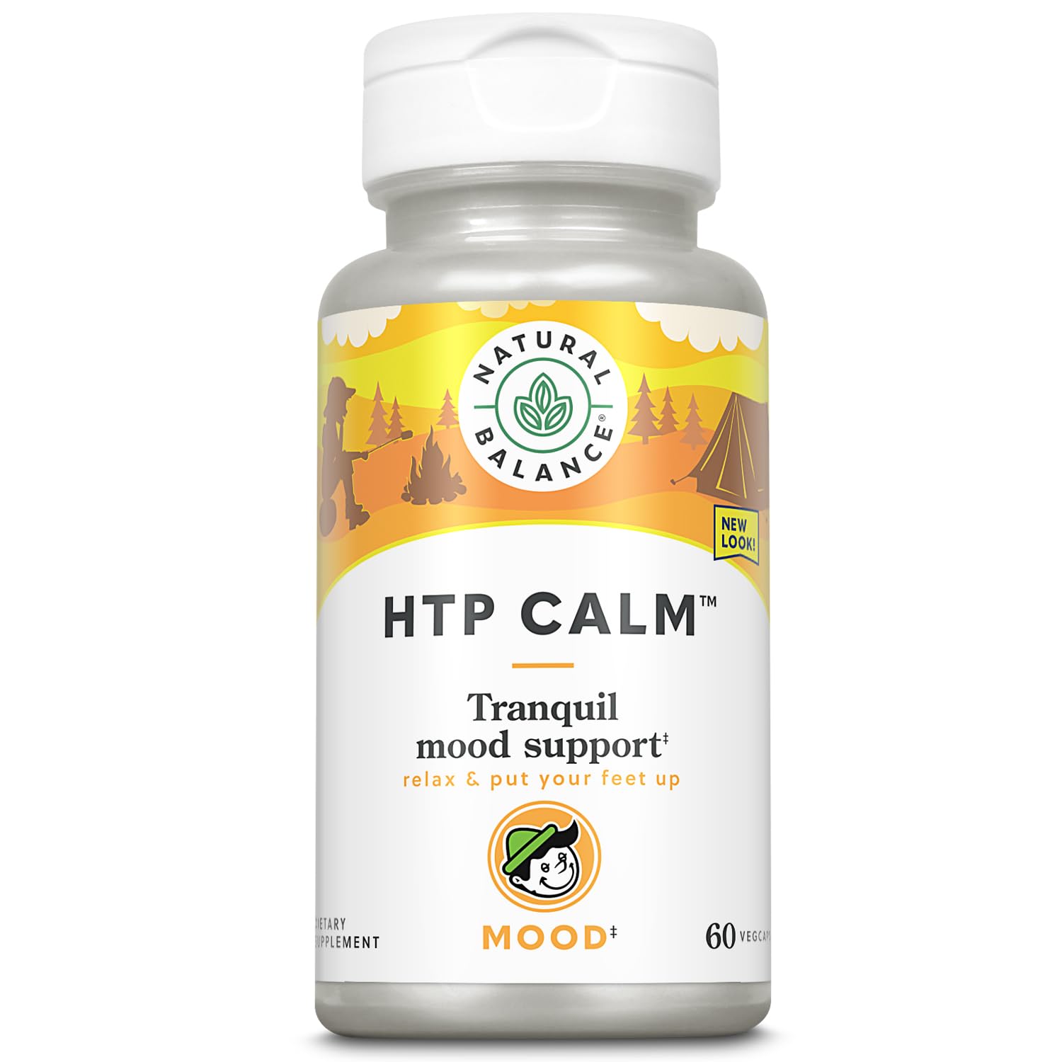 Natural Balance HTP Calm bottle with label