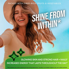 Natural beauty boost with antioxidants