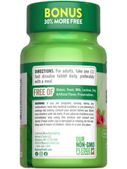 Dissolving Biotin tablet with natural berry flavor