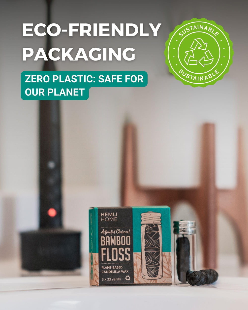Eco-friendly, plastic-free, zero-waste packaging