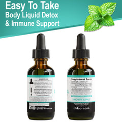 2 oz bottle with packaging for natural deodorant product