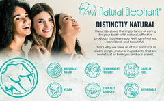 Natural Elephant Dead Sea Salt mineral-rich profile highlighting minerals for skin care.