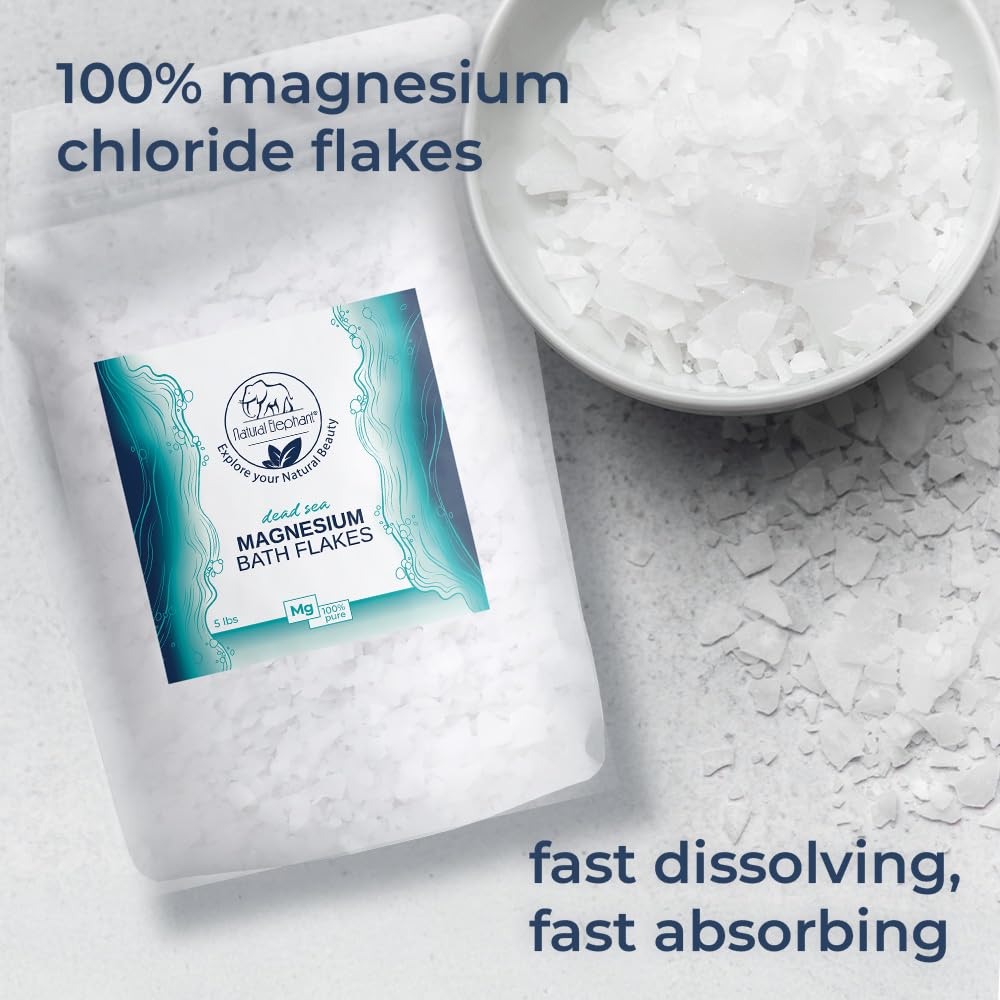 Natural Elephant fragrance-free flakes ideal for spa-like soak