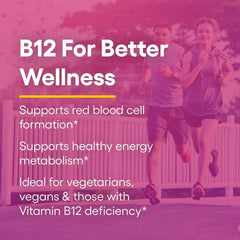 Natural Factors B12 methylcobalamin chewable product image