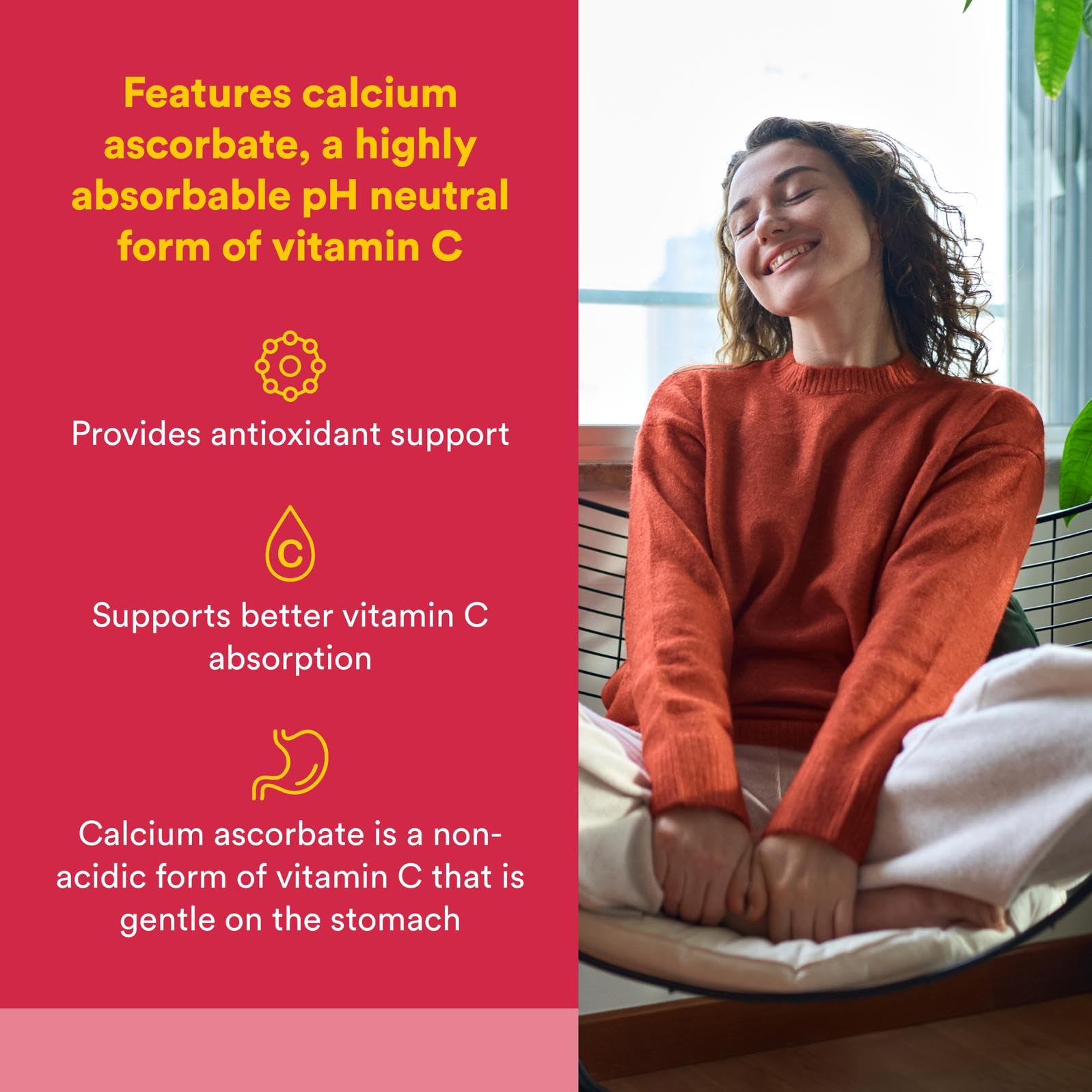 Bottle label for Natural Factors BioCgel Vitamin C with BerryRich