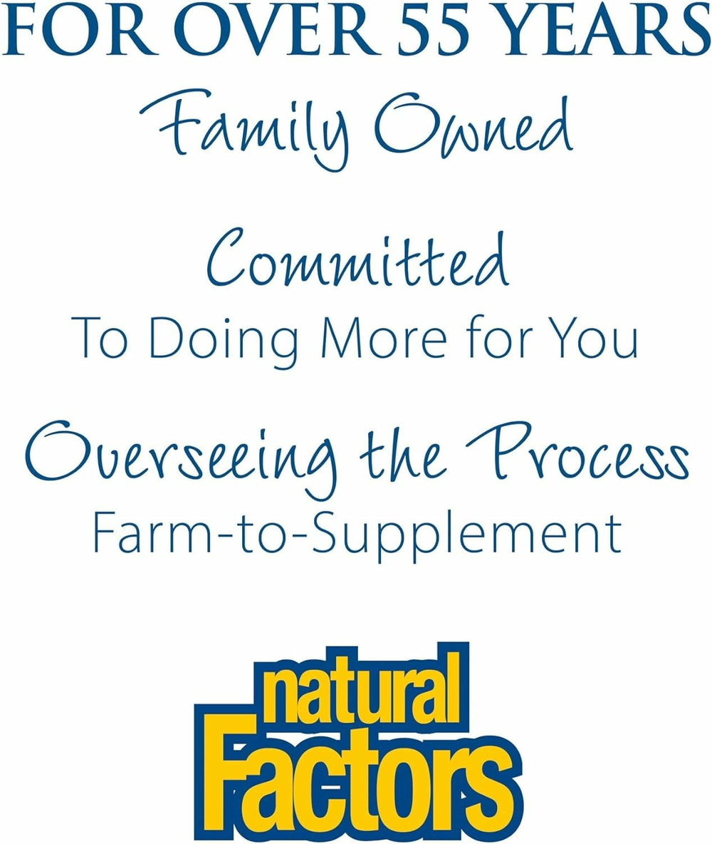 Natural Factors carbon-neutral manufacturing process overview