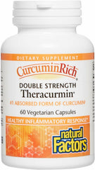 Natural Factors CurcuminRich Theracurmin 60 mg bottle