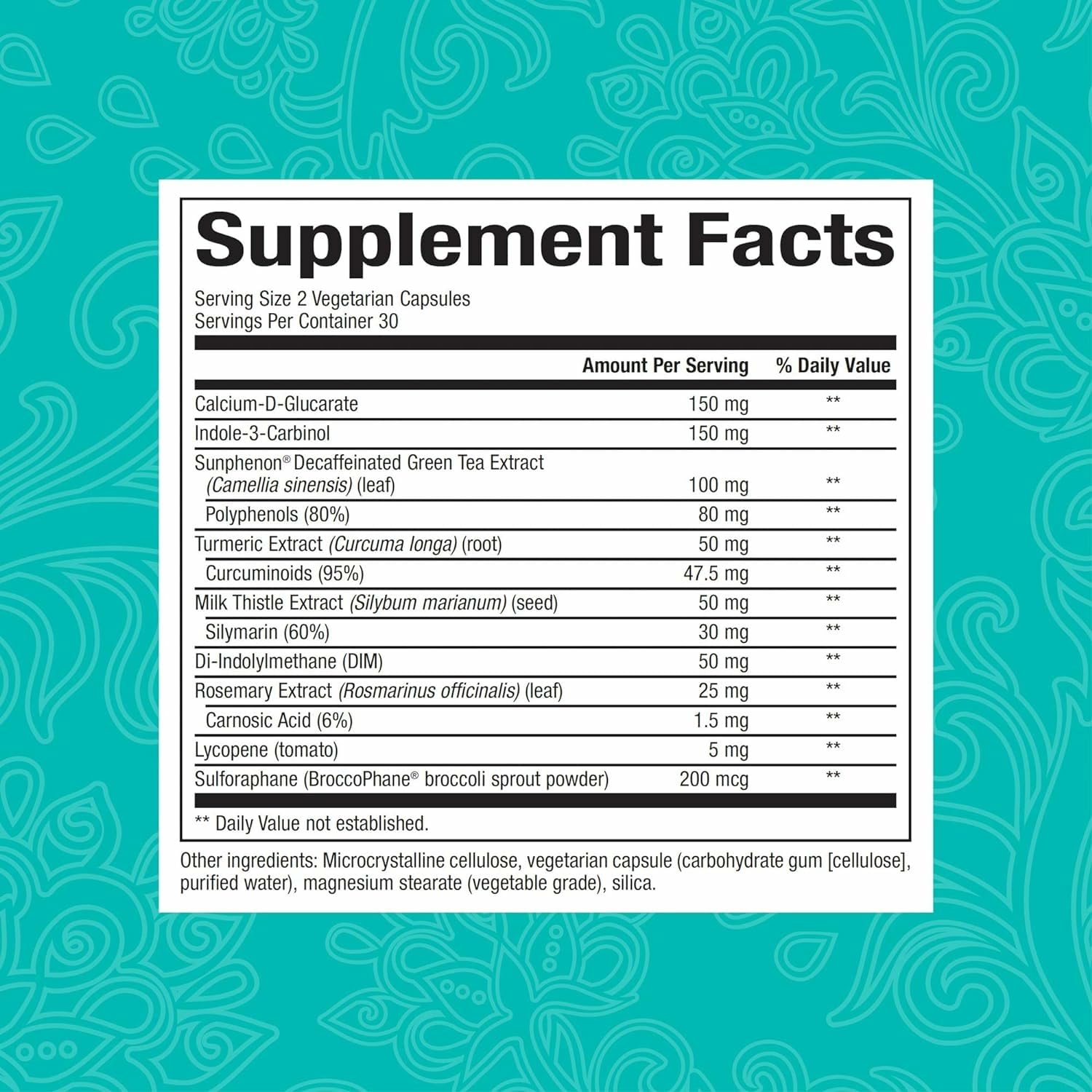 Natural Factors EstroSense bottle label highlights non-GMO, allergen-free formula
