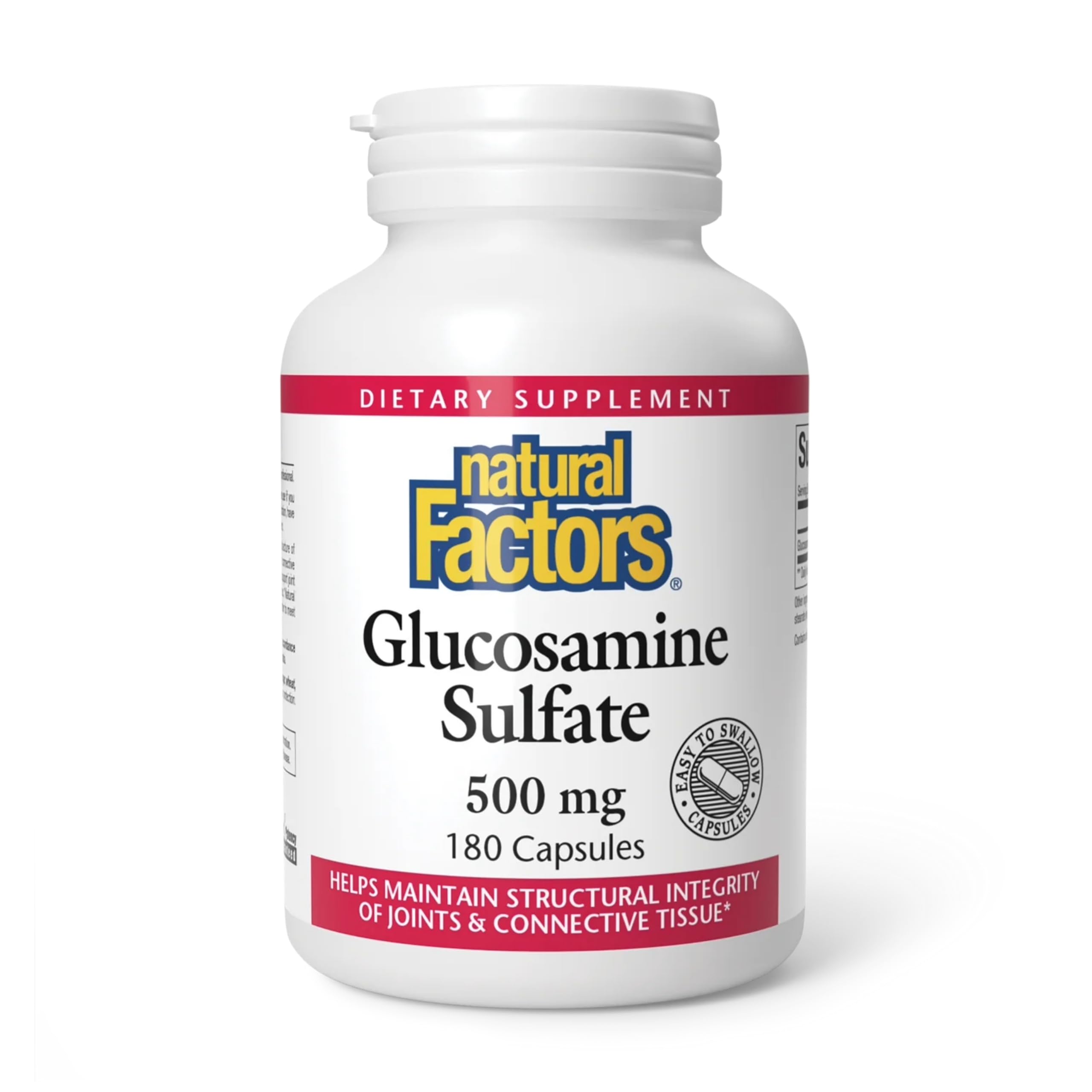 Natural Factors Glucosamine Sulfate bottle front label