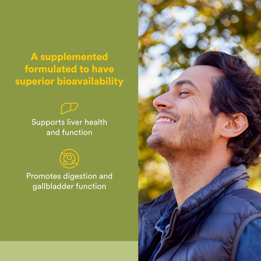 Milk thistle capsules close-up for liver health