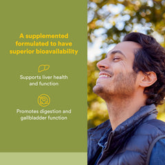 Milk thistle capsules close-up for liver health