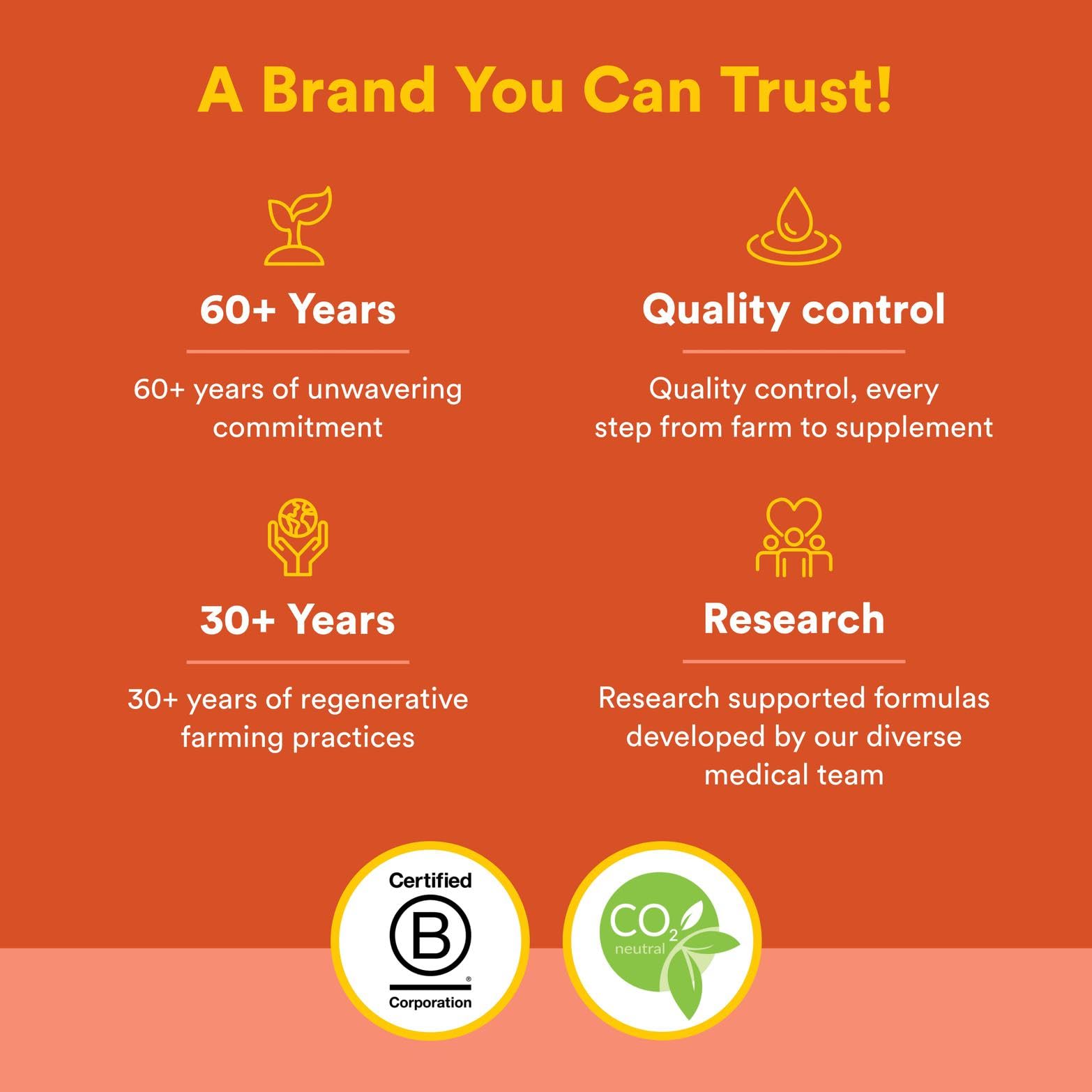 Organic and non-GMO branding on Natural Factors packaging