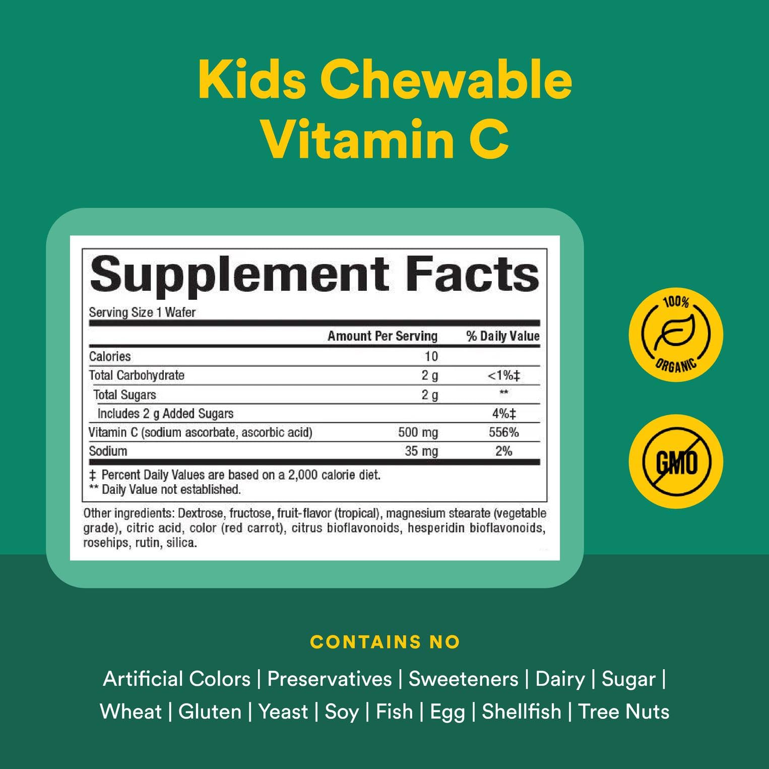 Vegan and non-GMO ingredients statement on packaging