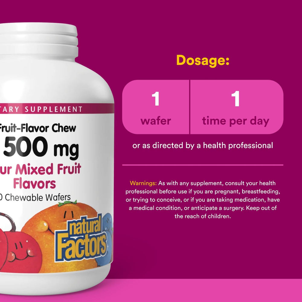 Ingredients including citrus bioflavonoids and rosehips
