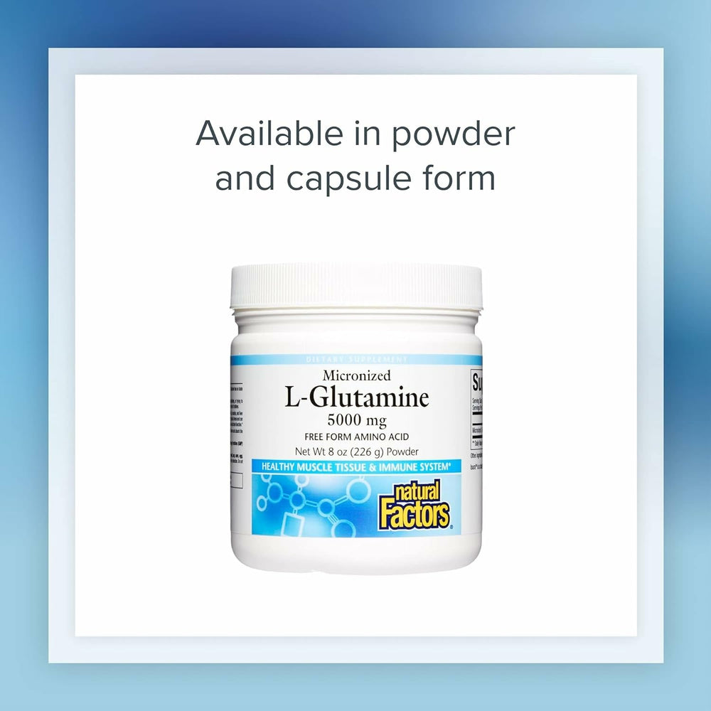 L-Glutamine capsules, 90 vegetarian capsules