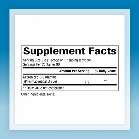 L-Glutamine powder for immune support