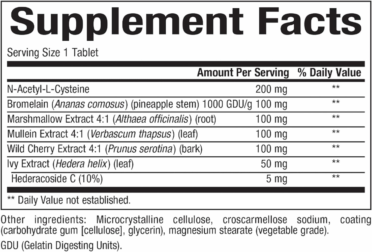 Natural Factors Lung, Bronchial & Sinus Health capsules close-up for easy dosing